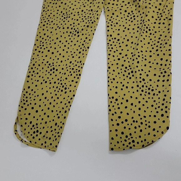 Marine Layer Allison Pants: womens medium, gold color with black polka dots. 💛⚫️ - Picture 11 of 11